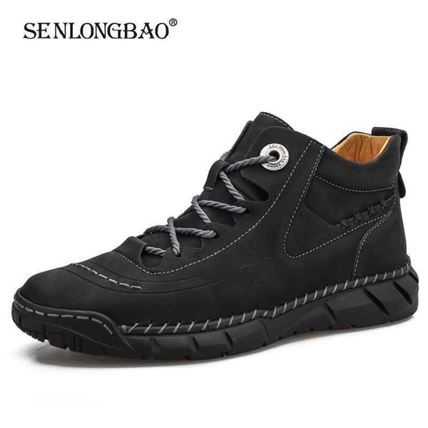 men's ankle boots leather men boots soft comfortable men's motorcycle boots zapatos de hombre big size 38-48 210619, Black
men's ankle boots leather men boots soft comfortable men's motorcycle boots zapatos de hombre big size 38-48 210619, Black