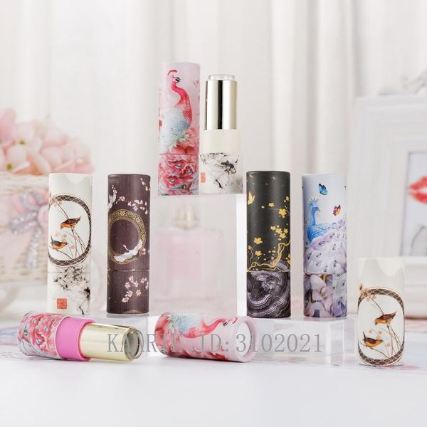 storage bottles & jars 10/30/50pcs 12.1mm empty chinese style paper lipstick tube lip round cosmetic beauty rouge refillable container
storage bottles & jars 10/30/50pcs 12.1mm empty chinese style paper lipstick tube lip round cosmetic beauty rouge refillable container