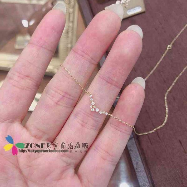 japan's 18 winter christmas limited bright star sky winding 18k gold chain necklace, Black
japan's 18 winter christmas limited bright star sky winding 18k gold chain necklace, Black
