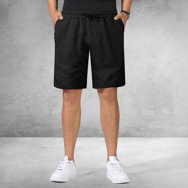men's shorts nice brand summer loose solid color joggers men workout outwear sporting male knee length, White;black
men's shorts nice brand summer loose solid color joggers men workout outwear sporting male knee length, White;black