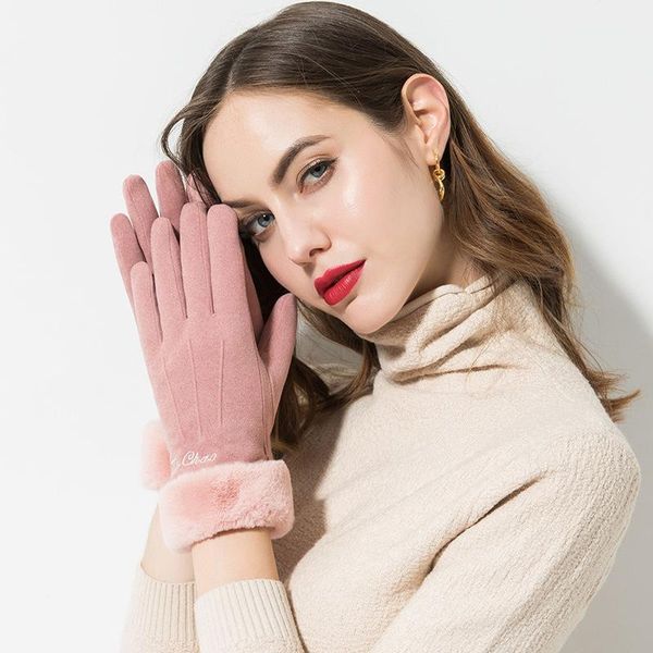 five fingers gloves fashion suede touch screen winter female outdoor plus velvet thickening refers to driving windproof warm c63b, Blue;gray
five fingers gloves fashion suede touch screen winter female outdoor plus velvet thickening refers to driving windproof warm c63b, Blue;gray