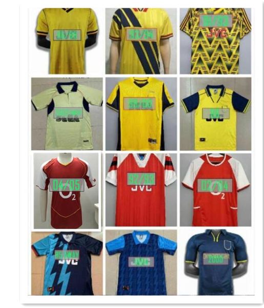 retro wright adams henry bergkamp soccer jerseys vieira petit suker pirès overmars kanu vintage kit classic shirt, Black;yellow
retro wright adams henry bergkamp soccer jerseys vieira petit suker pirès overmars kanu vintage kit classic shirt, Black;yellow