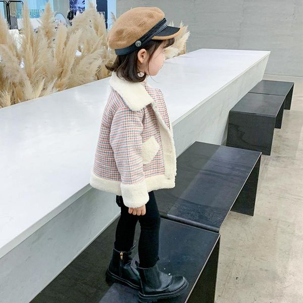 jackets 2021 winter baby children's clothing girls thickened plaid jacket cotton plus velvet, Blue;gray
jackets 2021 winter baby children's clothing girls thickened plaid jacket cotton plus velvet, Blue;gray