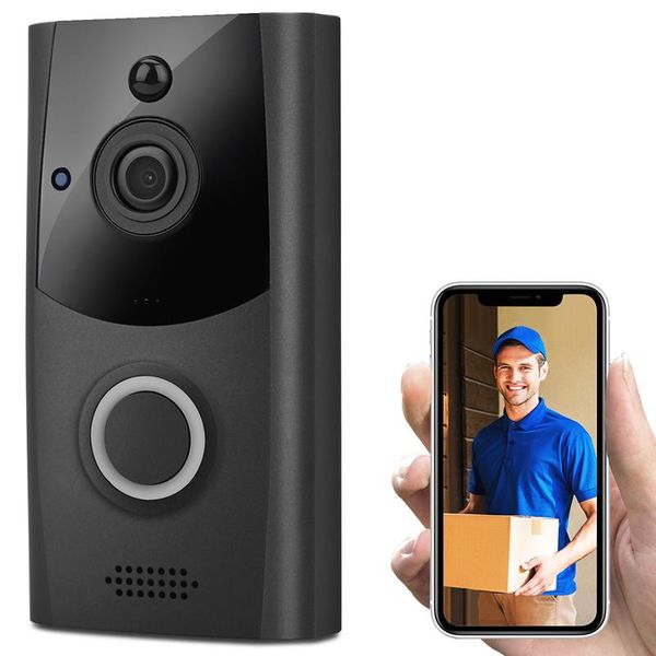 doorbells wireless smart wifi doorbell ir video ring camera intercom home security with storage and two-way talk motion detection
doorbells wireless smart wifi doorbell ir video ring camera intercom home security with storage and two-way talk motion detection