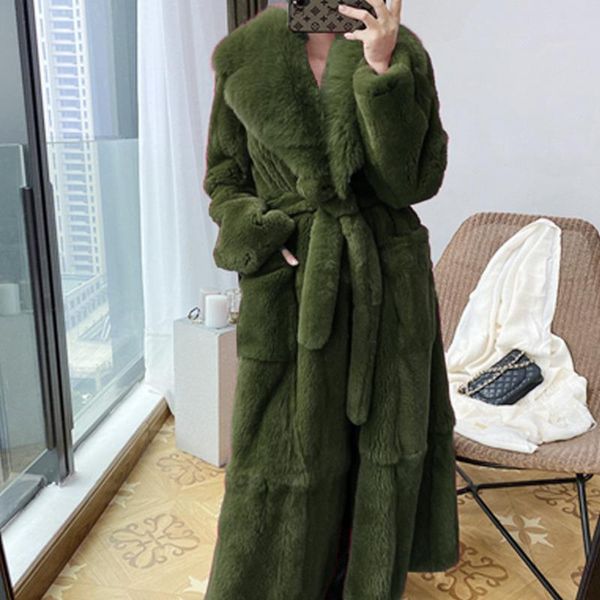women's fur & faux 2021winter fashion luxury women coat casual solid long female vintage plush overcoat lapel over plus size 5xl, Black
women's fur & faux 2021winter fashion luxury women coat casual solid long female vintage plush overcoat lapel over plus size 5xl, Black