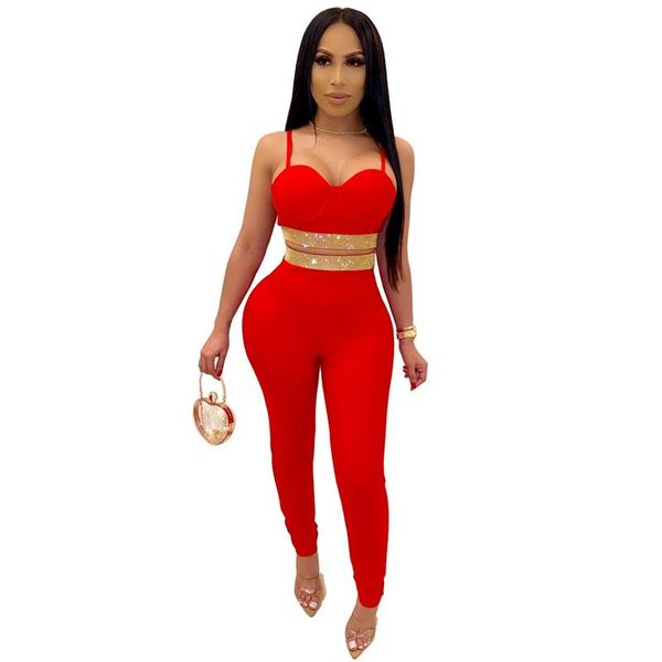 foreign style women set sleeveless tank and long pant female sequin 2 pieces club outfits women's tracksuits, Gray
foreign style women set sleeveless tank and long pant female sequin 2 pieces club outfits women's tracksuits, Gray