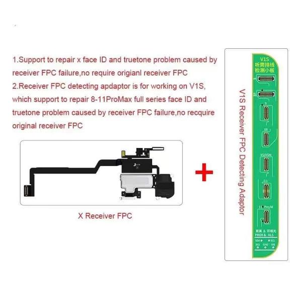 cell phone repairing tools jc v1s earpiece flex cable use with ear speaker repair board for 8 plus x xs xr 11 pro max face id orignal color
cell phone repairing tools jc v1s earpiece flex cable use with ear speaker repair board for 8 plus x xs xr 11 pro max face id orignal color