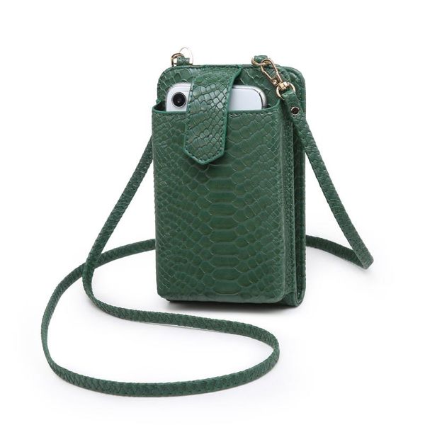 evening bags ins phone crossbody bag python pattern 2 leather strap purse clutch designer mutifunction wallet