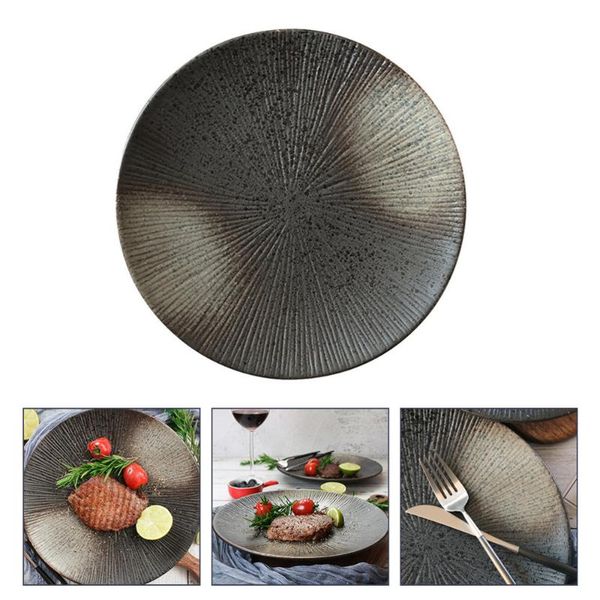 noridc round ceramic plate dinner western steak cake dessert tray dish dishes & plates
noridc round ceramic plate dinner western steak cake dessert tray dish dishes & plates