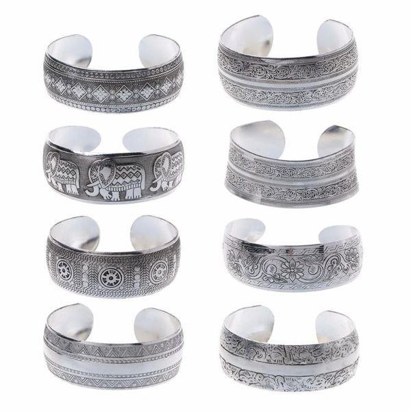 tennis javrick vintage gypsy ethnic carved wide cuff bangles bracelets tibetan slivery jewelry, Golden;silver
tennis javrick vintage gypsy ethnic carved wide cuff bangles bracelets tibetan slivery jewelry, Golden;silver