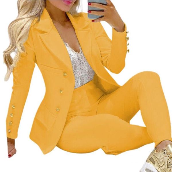 women's suits & blazers formal women suit high waist lady business office buttons great slim cardigan two-piece set, White;black
women's suits & blazers formal women suit high waist lady business office buttons great slim cardigan two-piece set, White;black