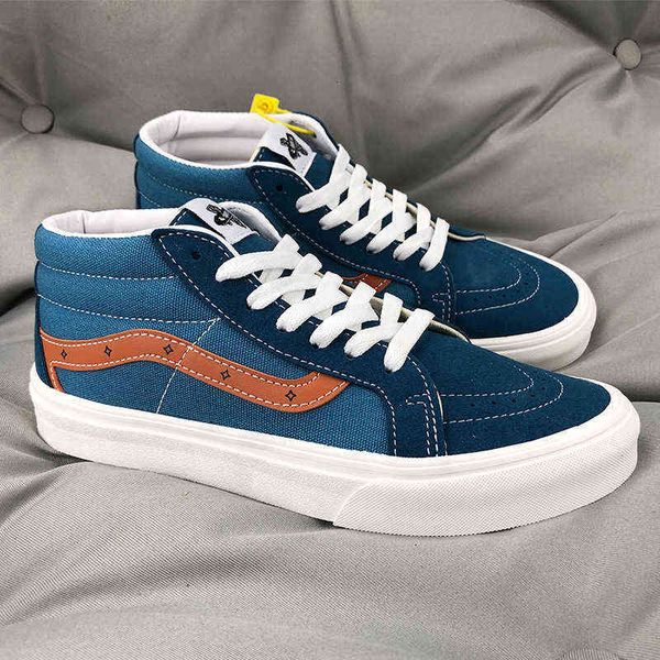 longvance navy blue orange medium high board shoes men's dirty orange contrast couple casual canvas large, Black
longvance navy blue orange medium high board shoes men's dirty orange contrast couple casual canvas large, Black