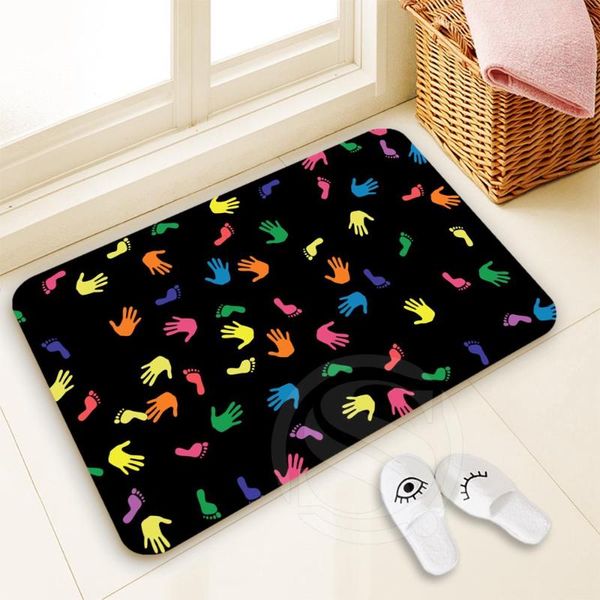 carpets h-p685 custom foodprint #3 doormat home decor 100% polyester pattern door mat floor foot pad sq00729-@h0685
carpets h-p685 custom foodprint #3 doormat home decor 100% polyester pattern door mat floor foot pad sq00729-@h0685