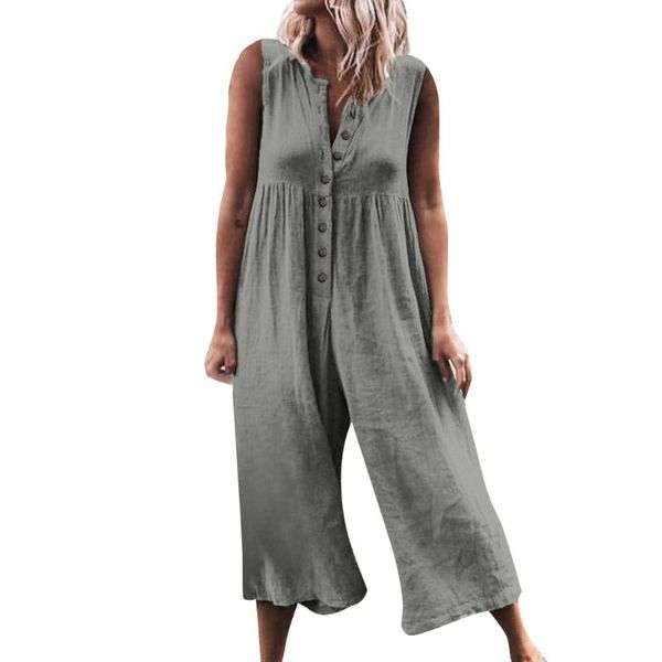 women's jumpsuits & rompers jaycosin overalls for women casual linen high waist cotton button romper sleeveless black bodysuit solid ju, Black;white
women's jumpsuits & rompers jaycosin overalls for women casual linen high waist cotton button romper sleeveless black bodysuit solid ju, Black;white