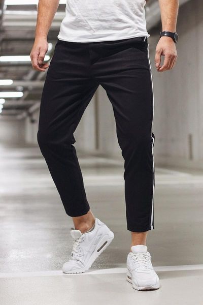 men side stripe fashion pocket pants casual sport jogger pant hip hop zipper bottom pencil outdoor streetwear trousers men's, Black
men side stripe fashion pocket pants casual sport jogger pant hip hop zipper bottom pencil outdoor streetwear trousers men's, Black