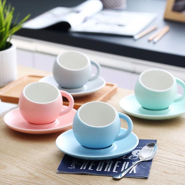 creative bevel spherical coffee cup saucers set ceramic mug teacup afternoon tea party drinking home drinkware cups
creative bevel spherical coffee cup saucers set ceramic mug teacup afternoon tea party drinking home drinkware cups