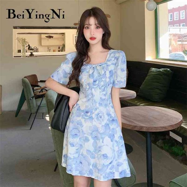 vintage painting mini dress for woman fashion summer short sleeve slim a-line dresses girls floral print vestidos 210506, Black;gray
vintage painting mini dress for woman fashion summer short sleeve slim a-line dresses girls floral print vestidos 210506, Black;gray