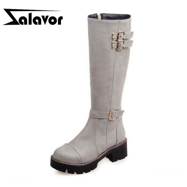 boots zalavor size 34-43 women knee rivet zipper high heel thick fur shoes for cold winter long botas footwear, Black
boots zalavor size 34-43 women knee rivet zipper high heel thick fur shoes for cold winter long botas footwear, Black