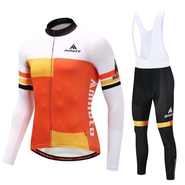 racing sets pro long sleeve cycling jersey breathable gel pad sportswear mountain bicycle bike apparel clothing set, Black;blue
racing sets pro long sleeve cycling jersey breathable gel pad sportswear mountain bicycle bike apparel clothing set, Black;blue