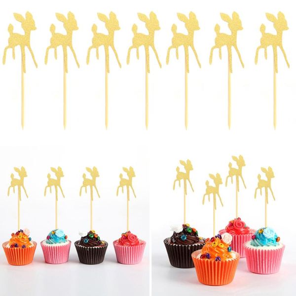 other festive & party supplies 24pcs golden glitter deer shaped cake ers paper picks cupcake decor
other festive & party supplies 24pcs golden glitter deer shaped cake ers paper picks cupcake decor