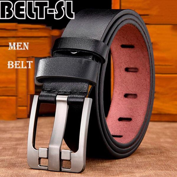 belts men belt cow genuine leather luxury strap male for fashion classice vintage pin buckle, Black;brown
belts men belt cow genuine leather luxury strap male for fashion classice vintage pin buckle, Black;brown