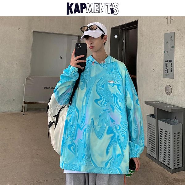 men's jackets kapments men tie dye harajuku hooded varsity jacket 2021 mens oversized japanese streetwear bomber man korean windbreaker, Black;brown
men's jackets kapments men tie dye harajuku hooded varsity jacket 2021 mens oversized japanese streetwear bomber man korean windbreaker, Black;brown