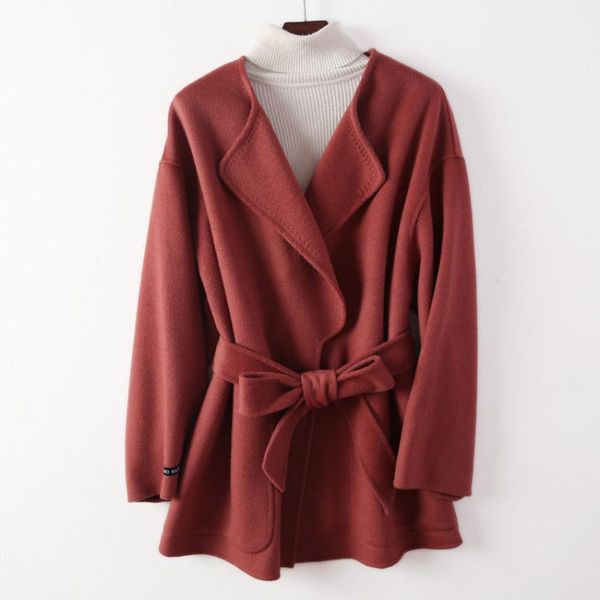 women's wool & blends shuchan coats woman winter 2021 office lady blend autumn coat women elegant abrigos mujer invierno parkas, Black
women's wool & blends shuchan coats woman winter 2021 office lady blend autumn coat women elegant abrigos mujer invierno parkas, Black