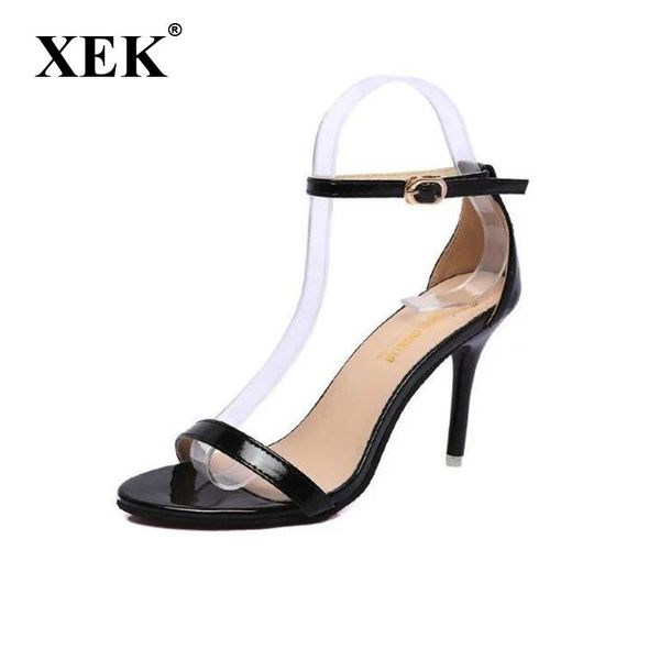 dress shoes xek women pumps thin high heels ankle strap sandals fashion simple summer party wedding st254, Black
dress shoes xek women pumps thin high heels ankle strap sandals fashion simple summer party wedding st254, Black