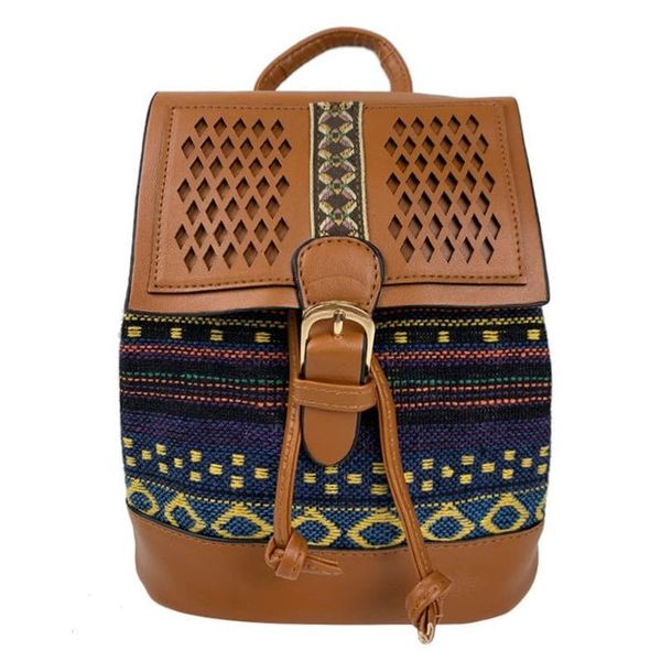 backpack style bohemian cloth soft pu leather with hollow design shoulder bag for women girl crossbody bucket travel leisure
backpack style bohemian cloth soft pu leather with hollow design shoulder bag for women girl crossbody bucket travel leisure