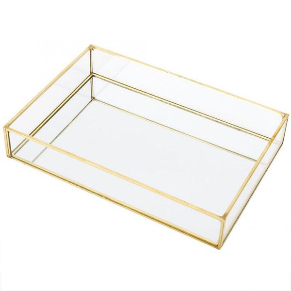 jewelry pouches, bags nordic retro storage box tray gold rectangle glass makeup organizer dessert plate display, Pink;blue
jewelry pouches, bags nordic retro storage box tray gold rectangle glass makeup organizer dessert plate display, Pink;blue