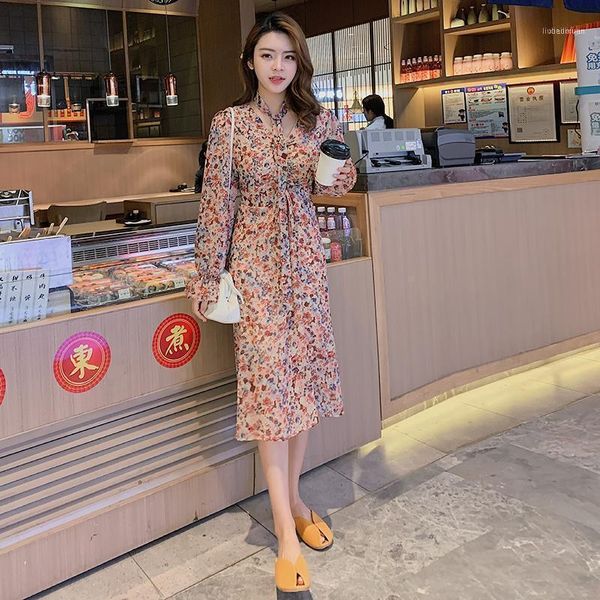 maternity clothes spring autumn chiffon v neck loose stylish floral dress for pregnant women mom dress1, White
maternity clothes spring autumn chiffon v neck loose stylish floral dress for pregnant women mom dress1, White