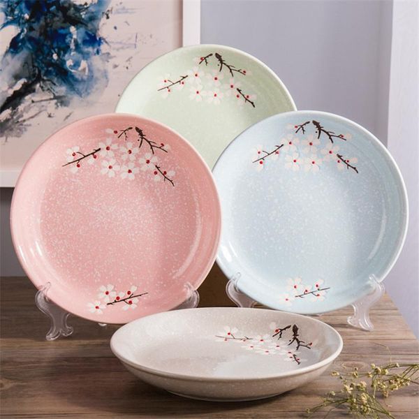 dishes & plates japanese floral round ceramic dinner plate glaze cherry blossom porcelain dish steak fruit dessert tray snack
dishes & plates japanese floral round ceramic dinner plate glaze cherry blossom porcelain dish steak fruit dessert tray snack