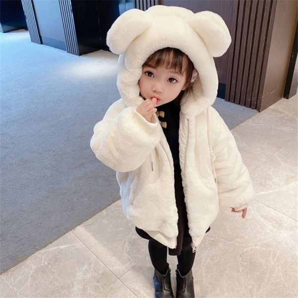 autumn winter new children's boys and girls plush thickened cotton coat imitation rabbit fur cute korean version, Black
autumn winter new children's boys and girls plush thickened cotton coat imitation rabbit fur cute korean version, Black