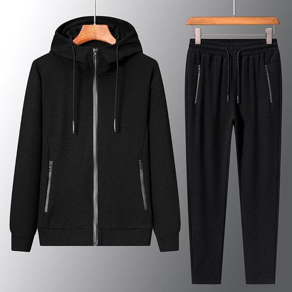 men's tracksuits men outfit set 2021 autumn casual suit loose sports running clothes hooded cardigan 2 piece jacket, Gray
men's tracksuits men outfit set 2021 autumn casual suit loose sports running clothes hooded cardigan 2 piece jacket, Gray