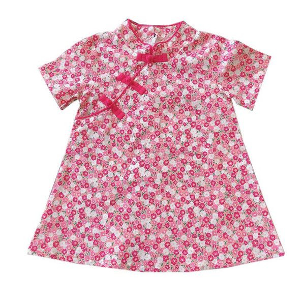 girls dress children's clothing 2021 summer girl floral cheongsam chinese style baby national performance costume girl's dresses, Red;yellow
girls dress children's clothing 2021 summer girl floral cheongsam chinese style baby national performance costume girl's dresses, Red;yellow