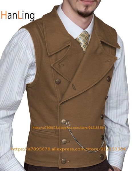 men's vests men's lapel deerskin velvet waistcoat suit steampunk vest fall s-xxxl, Black;white
men's vests men's lapel deerskin velvet waistcoat suit steampunk vest fall s-xxxl, Black;white