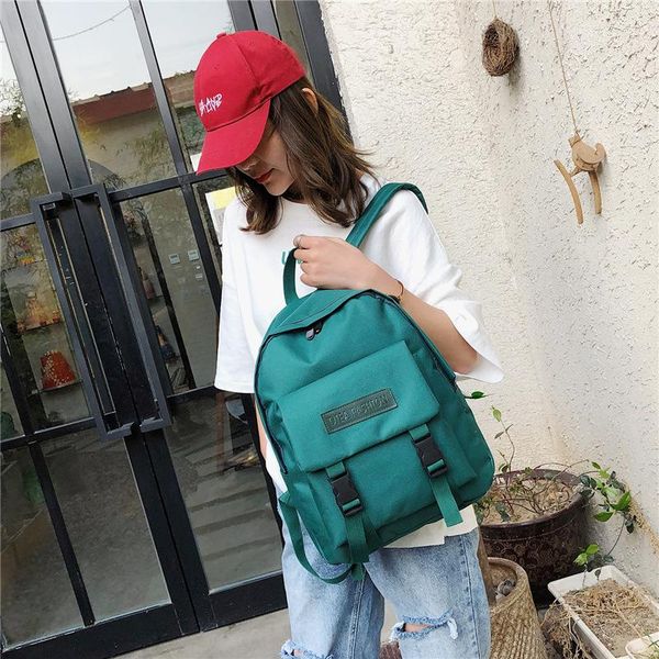 backpack men's and women's backpacks solid color retro style business school simple double zipper computer product series
backpack men's and women's backpacks solid color retro style business school simple double zipper computer product series