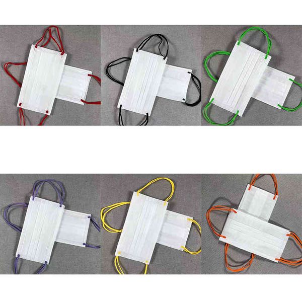 designer masks disposable white face mask with soft color earbands 3 layers filter outdoors protective wholesale
designer masks disposable white face mask with soft color earbands 3 layers filter outdoors protective wholesale