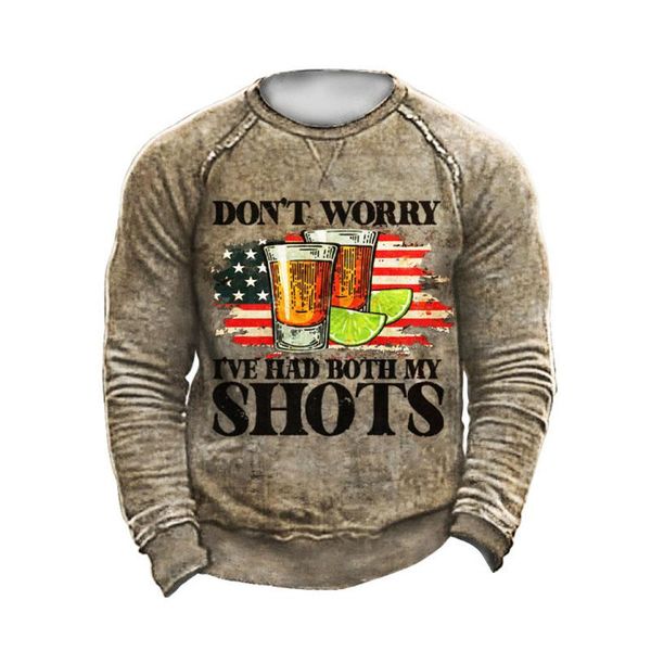 men's hoodies & sweatshirts don't worry i've had both my ss printed winter long sleeve for men tactical streetwear sweatshirt, Black
men's hoodies & sweatshirts don't worry i've had both my ss printed winter long sleeve for men tactical streetwear sweatshirt, Black