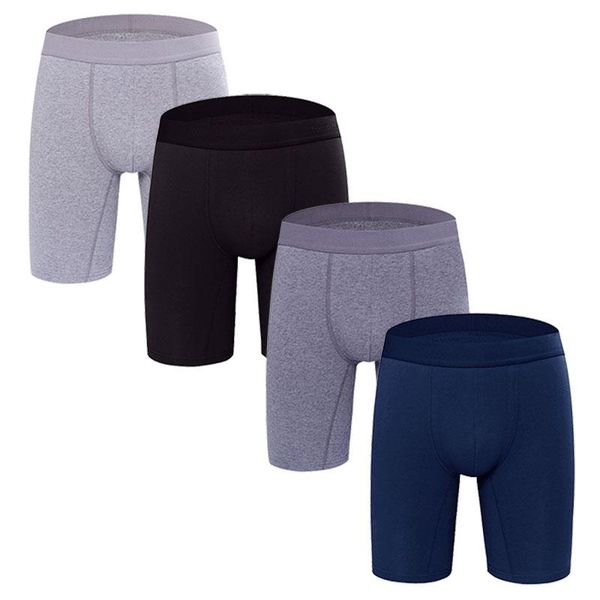 long men boxer underware shorts mens cotton plus size high elasticity soft running breathable underpants 4 pcs /lot, Black;white
long men boxer underware shorts mens cotton plus size high elasticity soft running breathable underpants 4 pcs /lot, Black;white