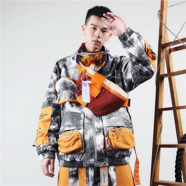 mens windbreaker jackets japanese streetwear camouflage cargo jacket men1, Black;brown
mens windbreaker jackets japanese streetwear camouflage cargo jacket men1, Black;brown