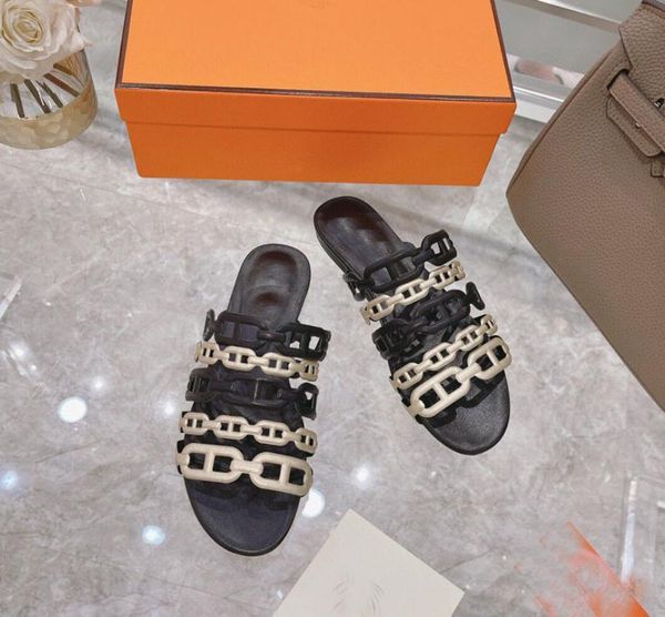 official website 70% off outlet summer genuine leather chain mixed color fashion open-toed new casual non-slip beach flat sandals and slippe, Black
official website 70% off outlet summer genuine leather chain mixed color fashion open-toed new casual non-slip beach flat sandals and slippe, Black