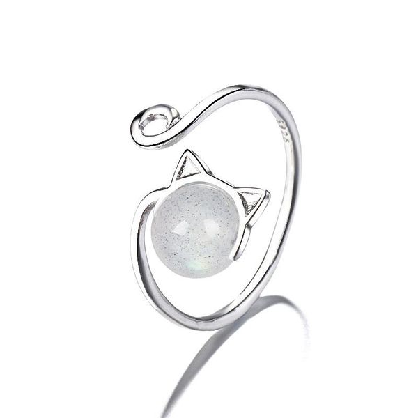 wedding rings wholesale cute silver cat ring 925 moonstone adjustable animal engagement vintage for women, Slivery;golden
wedding rings wholesale cute silver cat ring 925 moonstone adjustable animal engagement vintage for women, Slivery;golden