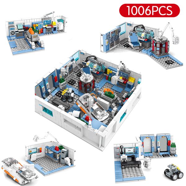 1006pcs wandering earth aerospace laboratory space station building blocks city scientist figures bricks toys children
1006pcs wandering earth aerospace laboratory space station building blocks city scientist figures bricks toys children