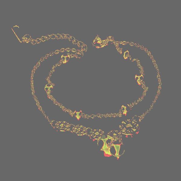 link, chain 2021 titanium steel material rose gold color double bell fashion korean version and temperament bracelet suitable for women, Black
link, chain 2021 titanium steel material rose gold color double bell fashion korean version and temperament bracelet suitable for women, Black