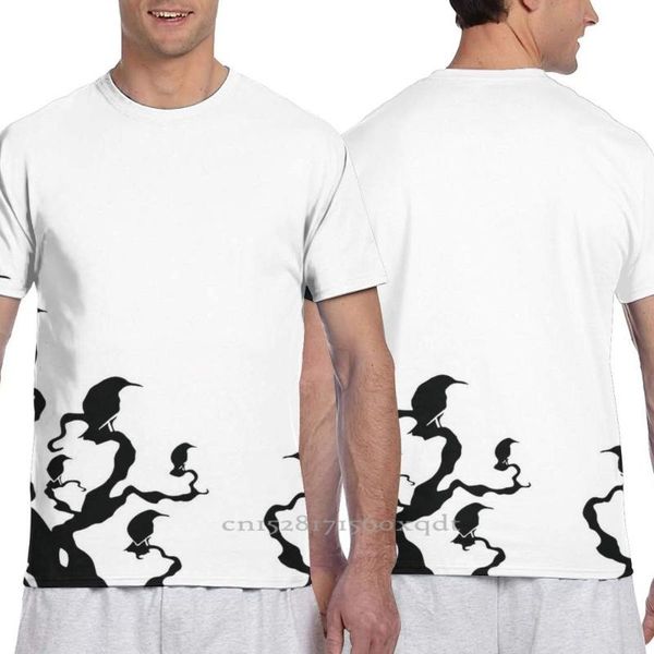 men's t-shirts crows and trees - black print men t-shirt women all over fashion girl t shirt boy tees short sleeve tshirt, White;black
men's t-shirts crows and trees - black print men t-shirt women all over fashion girl t shirt boy tees short sleeve tshirt, White;black
