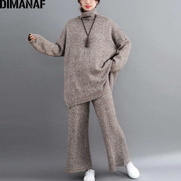 plus size women sets winter vintage knitting suit big lady loose long pants sweater turtleneck female clothes 210531, White
plus size women sets winter vintage knitting suit big lady loose long pants sweater turtleneck female clothes 210531, White