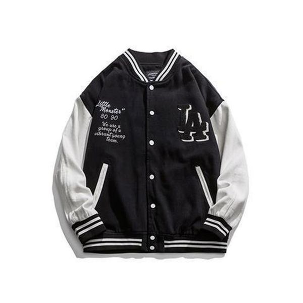 2021 new stre rro embroidery baseball uniform men and women trendy brand hip-hop loose wild casual coupl et, Black;brown
2021 new stre rro embroidery baseball uniform men and women trendy brand hip-hop loose wild casual coupl et, Black;brown