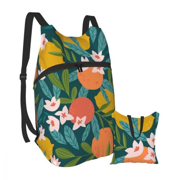 backpack tropical fruit citrus tree oranges lemons and flowers portable folding outdoor sport bag for camping cyclin
backpack tropical fruit citrus tree oranges lemons and flowers portable folding outdoor sport bag for camping cyclin