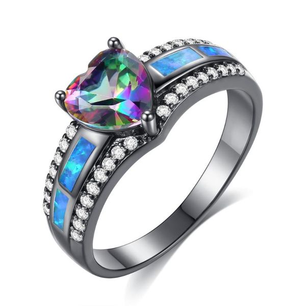 wedding rings zss fashion mystic multicolor ring silver-color accessories engagement for women colorful stone heart, Slivery;golden
wedding rings zss fashion mystic multicolor ring silver-color accessories engagement for women colorful stone heart, Slivery;golden